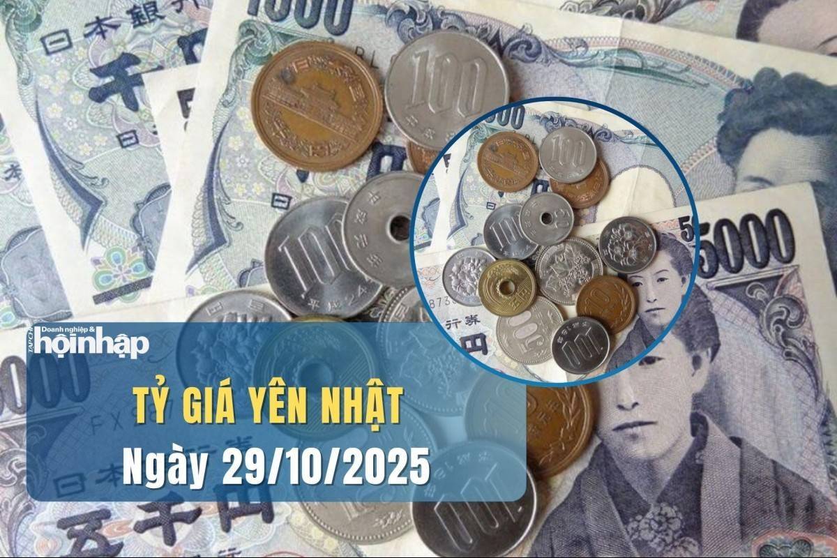 Tỷ giá Yên Nhật hôm nay 29/10: Tỷ giá Yên Nhật tăng nhẹ sau phát biểu của Bộ trưởng Tài chính Mỹ