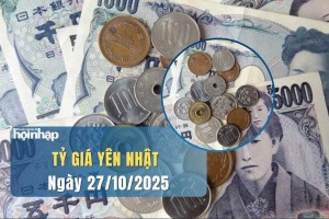 Tỷ giá Yên Nhật hôm nay 27/10: Tỷ giá Yên Nhật giảm về 153 JPY/USD, thị trường chờ tín hiệu từ BoJ