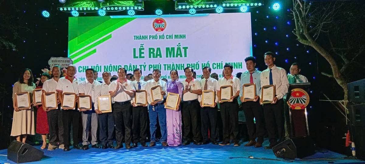 TP. Hồ Chí Minh ra mắt Chi hội Nông dân tỷ phú – Kết nối giá trị, hợp tác cùng phát triển TP. Hồ Chí Minh ra mắt Chi hội Nông dân tỷ phú – Kết nối giá trị, hợp tác cùng phát triển