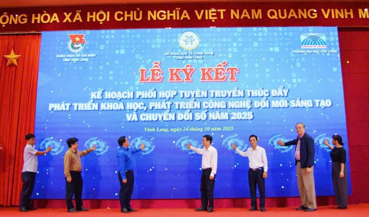 Vĩnh Long: Tiên phong thúc đẩy khoa học, công nghệ, đổi mới sáng tạo và chuyển đổi số