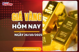 Giá vàng hôm nay 26/10: Giá vàng trong nước và thế giới đảo chiều tăng "vọt"