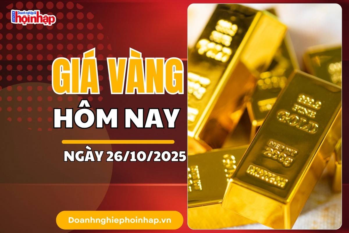 Giá vàng hôm nay 26/10: Giá vàng trong nước và thế giới đảo chiều tăng