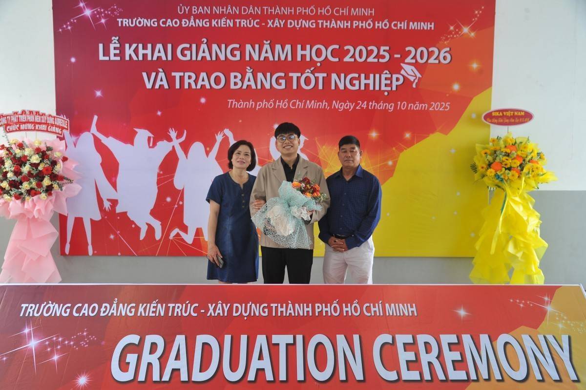 Năm học 2025–2026: Trường Cao đẳng Kiến trúc - Xây dựng TP.HCM tiếp tục đổi mới vì chất lượng nguồn nhân lực ngành xây dựng
