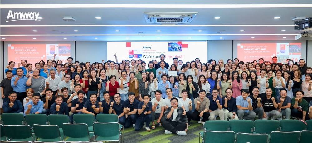 Amway Việt Nam, Nơi làm việc xuất sắc, Chăm sóc sức khỏe, Great Place to Work®, top 9 2 Amway Việt Nam, Nơi làm việc xuất sắc, Chăm sóc sức khỏe, Great Place to Work®, top 9 2