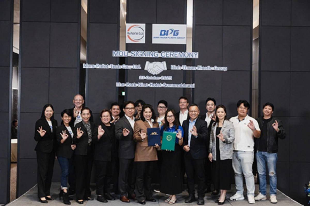 Liên doanh BMG, Tập đoàn Nhựa Bình Thuận, Mars Thái Lan, Pallet xanh 1