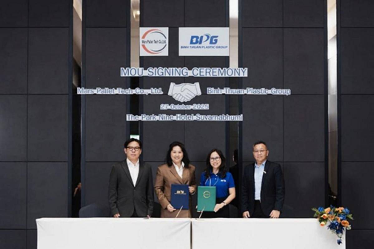 Liên doanh BMG, Tập đoàn Nhựa Bình Thuận, Mars Thái Lan, Pallet xanh