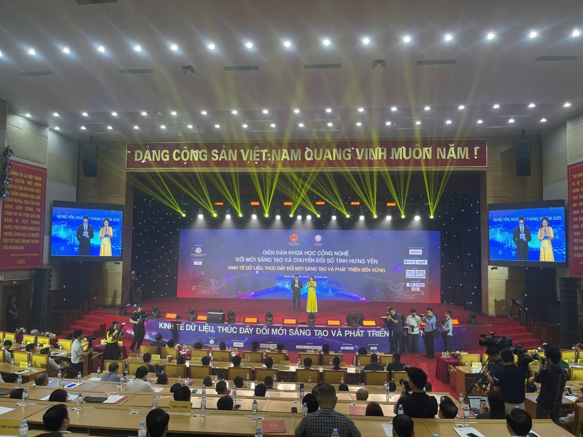 Tỉnh Hưng Yên tổ chức Diễn đàn về kinh tế dữ liệu, tạo sân chơi công nghệ Tỉnh Hưng Yên tổ chức Diễn đàn về kinh tế dữ liệu, tạo sân chơi công nghệ