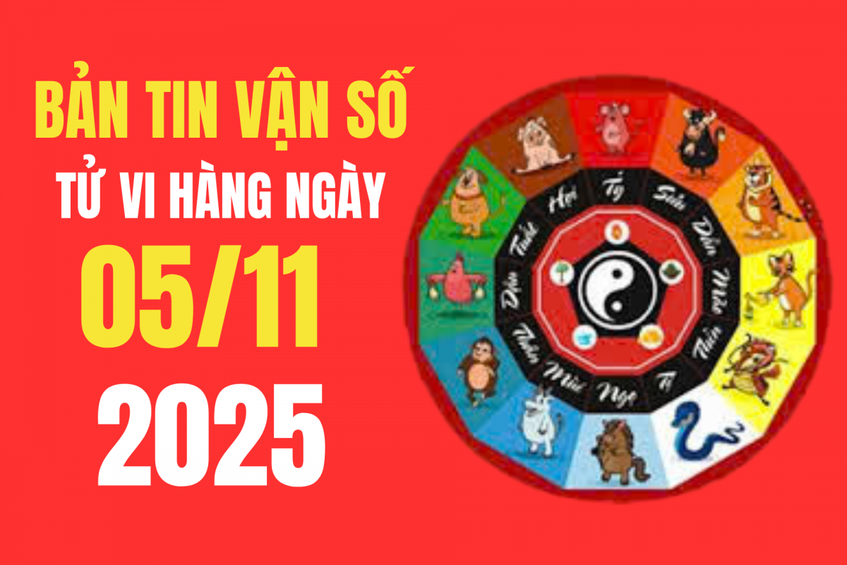 Tử vi - Vận số ngày 05/11/2025: Ngày tiểu cát thích hợp khởi sự quan trọng