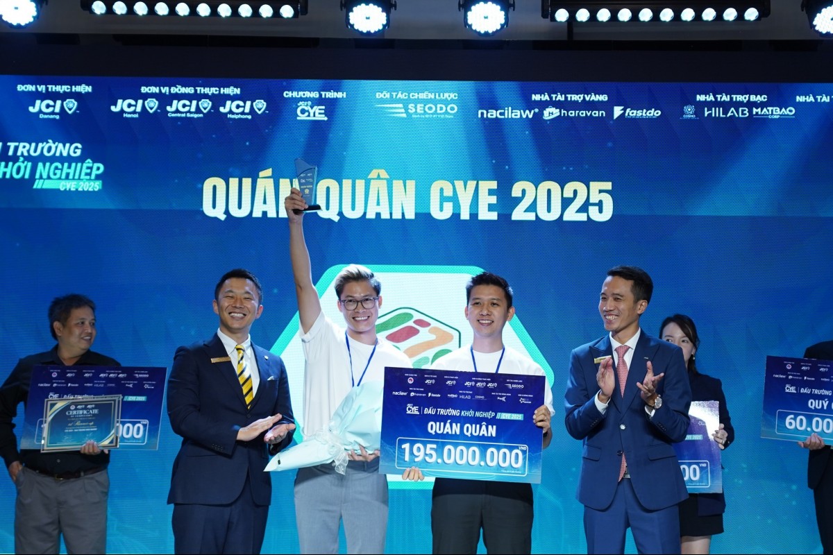 Chung kết CYE 2025: Những mô hình khởi nghiệp tiêu biểu cho xu thế mới