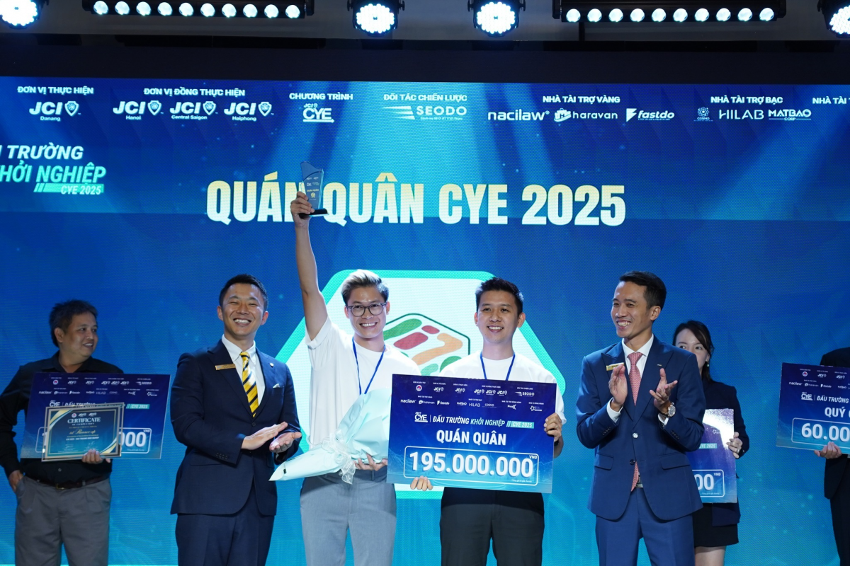 Chung kết CYE 2025: Những mô hình khởi nghiệp tiêu biểu cho xu thế mới Chung kết CYE 2025: Những mô hình khởi nghiệp tiêu biểu cho xu thế mới