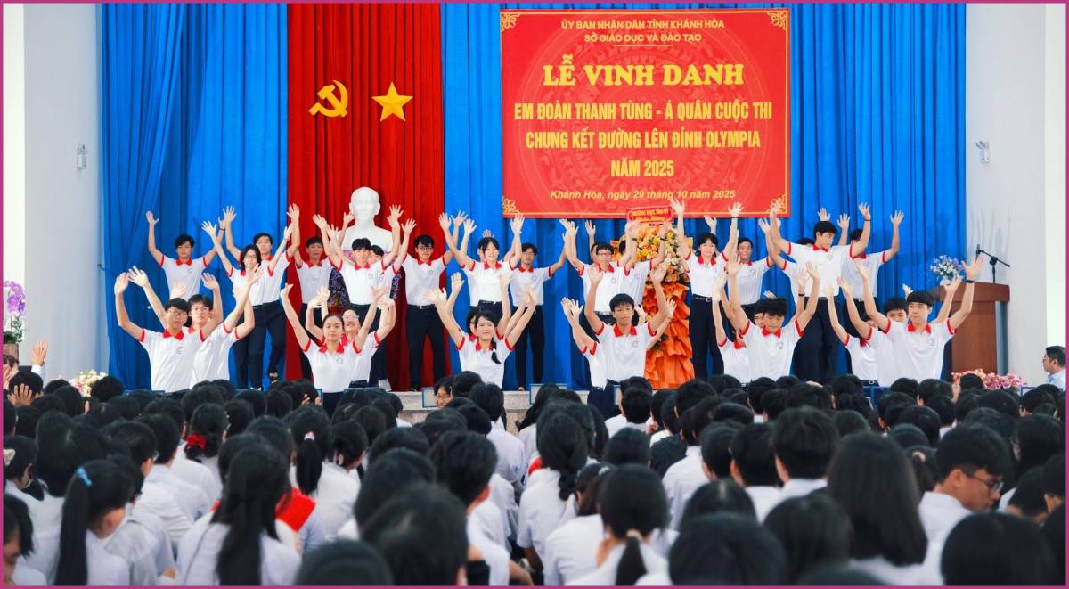 Đoàn Thanh Tùng – Á quân Olympia 2025, niềm tự hào của Khánh Hòa Đoàn Thanh Tùng – Á quân Olympia 2025, niềm tự hào của Khánh Hòa