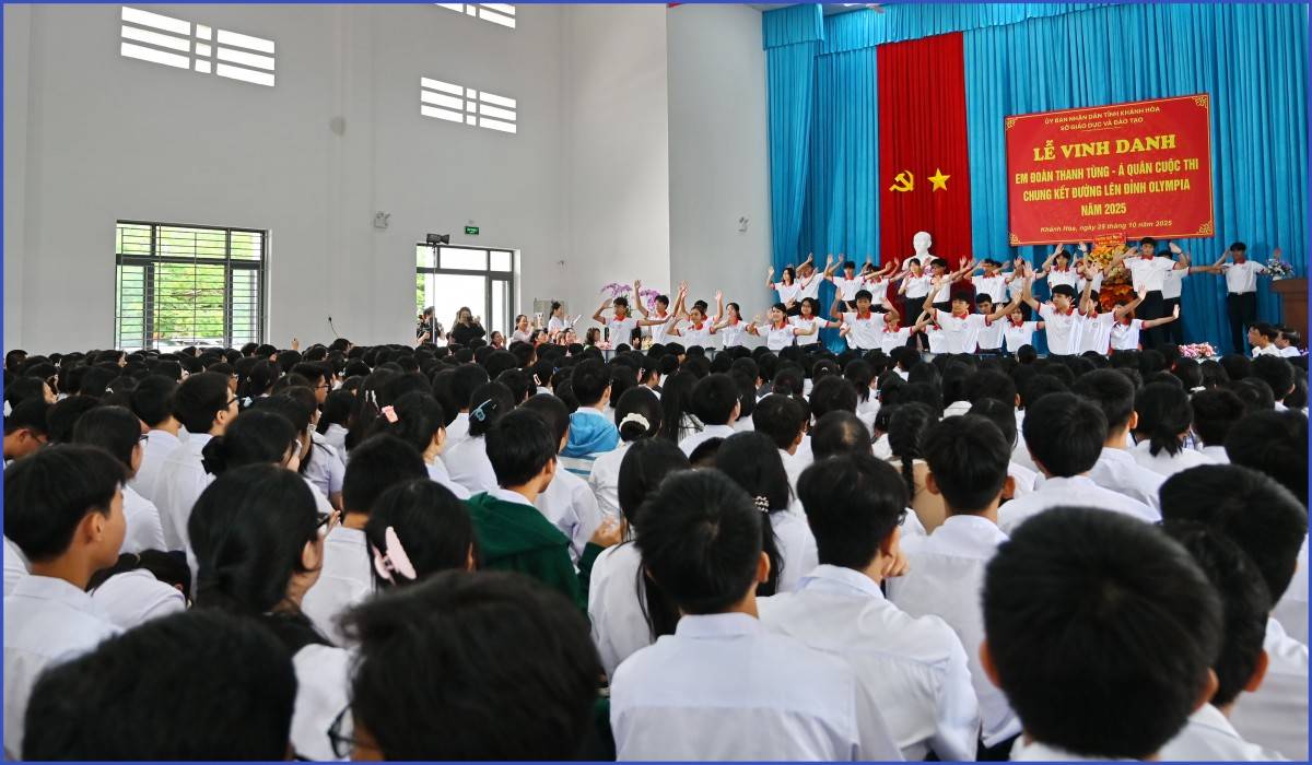 Đoàn Thanh Tùng – Á quân Olympia 2025, niềm tự hào của Khánh Hòa Đoàn Thanh Tùng – Á quân Olympia 2025, niềm tự hào của Khánh Hòa