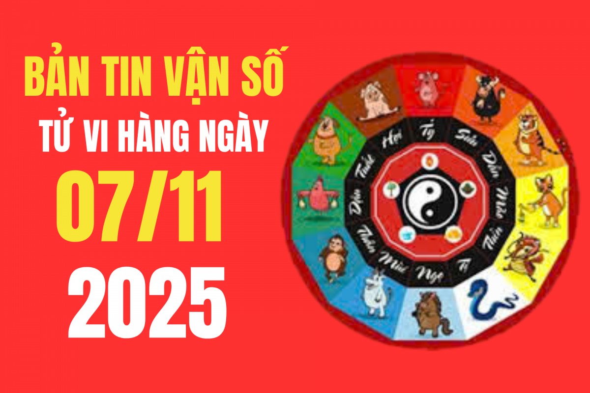 Tử vi - Vận số ngày 07/11/2025: Canh Thìn Bạch Lạp Kim mở vận hanh thông, đón tài lộc
