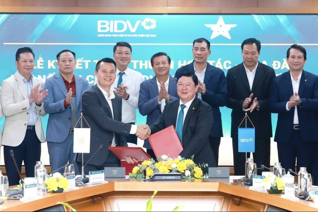 BIDV tăng cường hợp tác với các doanh nghiệp Sao Vàng đất Việt