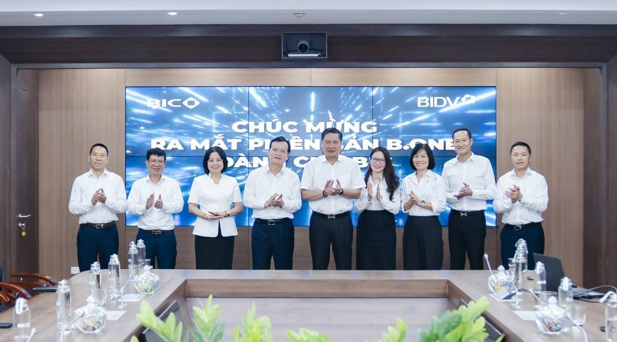 BIC nhận chuyển giao hệ thống quản trị nội bộ hiện đại từ BIDV