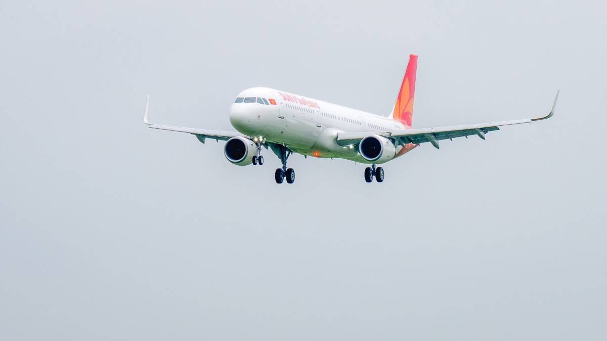 Ngày 1/11, hãng hàng không Sun PhuQuoc Airways khai thác chuyến bay đầu tiên.  Ảnh: Ánh Dương. Ngày 1/11, hãng hàng không Sun PhuQuoc Airways khai thác chuyến bay đầu tiên.  Ảnh: Ánh Dương.