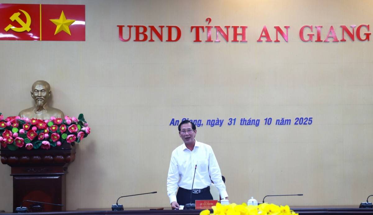 An Giang: Thực hiện tinh thần “luồng xanh” đối với các công trình, dự án phục vụ Hội nghị APEC 2027 An Giang: Thực hiện tinh thần “luồng xanh” đối với các công trình, dự án phục vụ Hội nghị APEC 2027