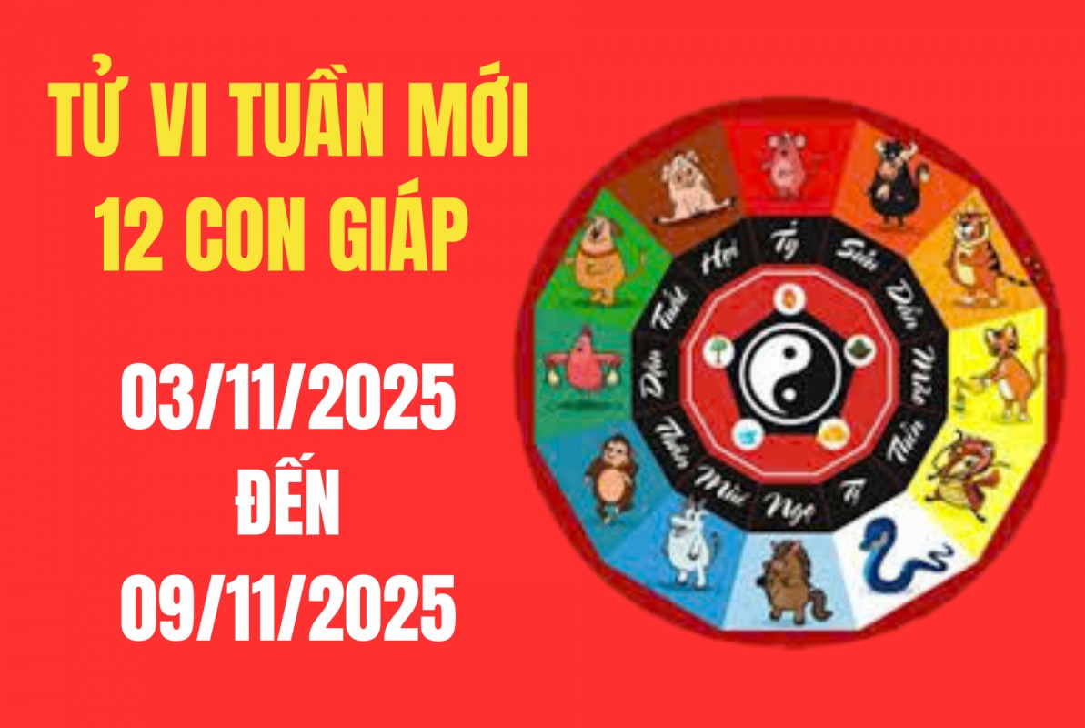 Tử vi tuần mới 12 con giáp từ 03/10 - 09/11/2025: Nhiều con giáp đón cơ hội thăng tiến, tài lộc bất ngờ