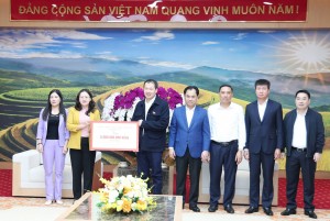 Một miền khó – muôn tấm lòng: Đồng Nai trao 7 tỷ cho Lào Cai vượt lũ