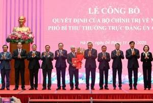 Đồng chí Đỗ Văn Chiến giữ chức Phó Bí thư Thường trực Đảng ủy Quốc hội