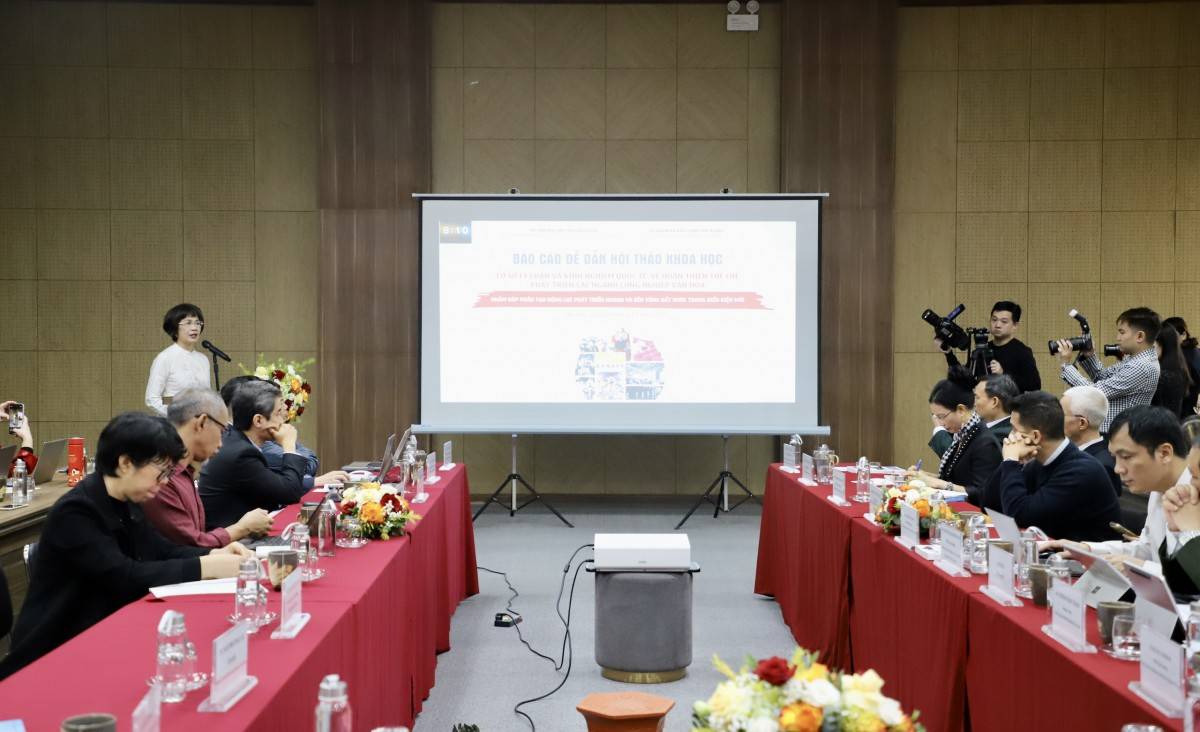 Ngành công nghiệp văn hóa: Hoàn thiện thể chế, động lực phát triển