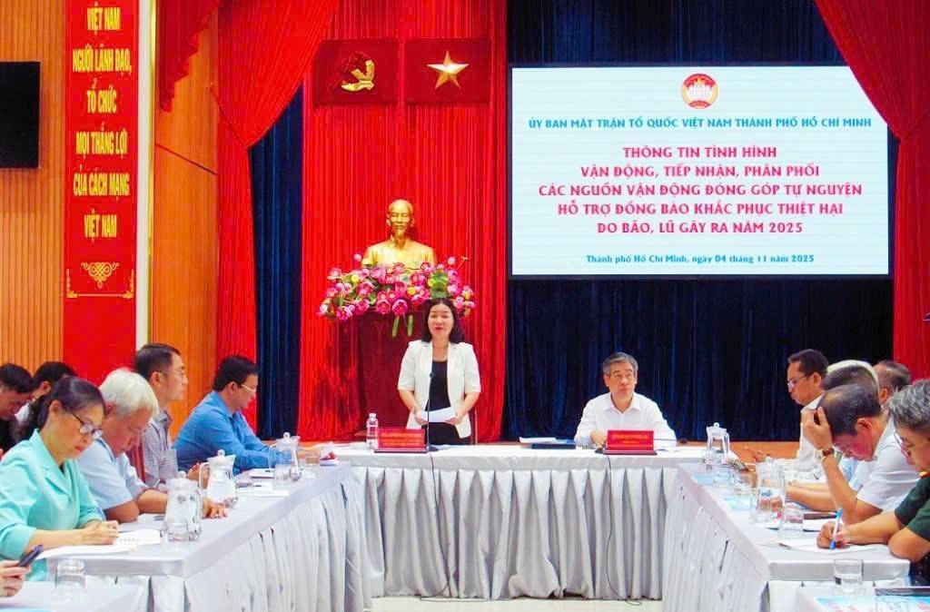 TP.Hồ Chí Minh: Hơn 204 tỷ đồng ủng hộ đồng bào bị thiệt hại do bão, lũ