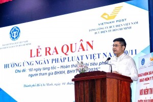 TP. Hồ Chí Minh: Ra quân “60 ngày tăng tốc - Hoàn thành chỉ tiêu phát triển người tham gia BHXH, BHYT năm 2025”