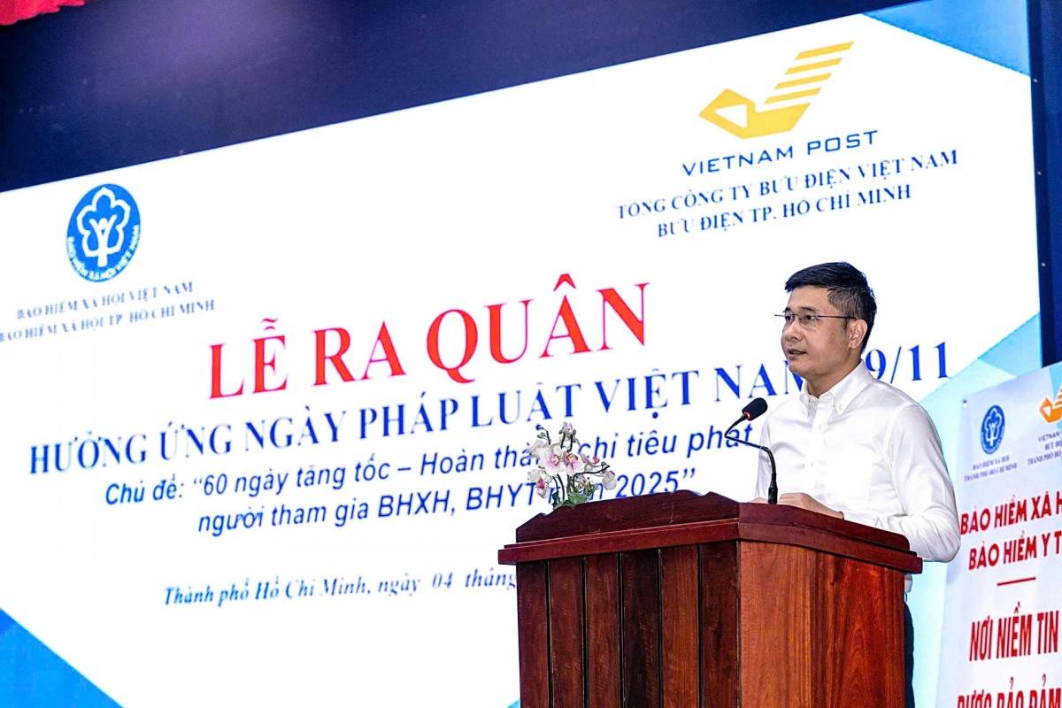 Ông Trần Dũng Hà - Phó Giám đốc BHXH TP. Hồ Chí Minh