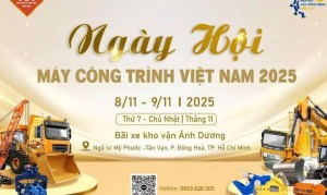 Ngày hội máy móc công trình việt nam 2025 – nơi kết nối ngành xây dựng