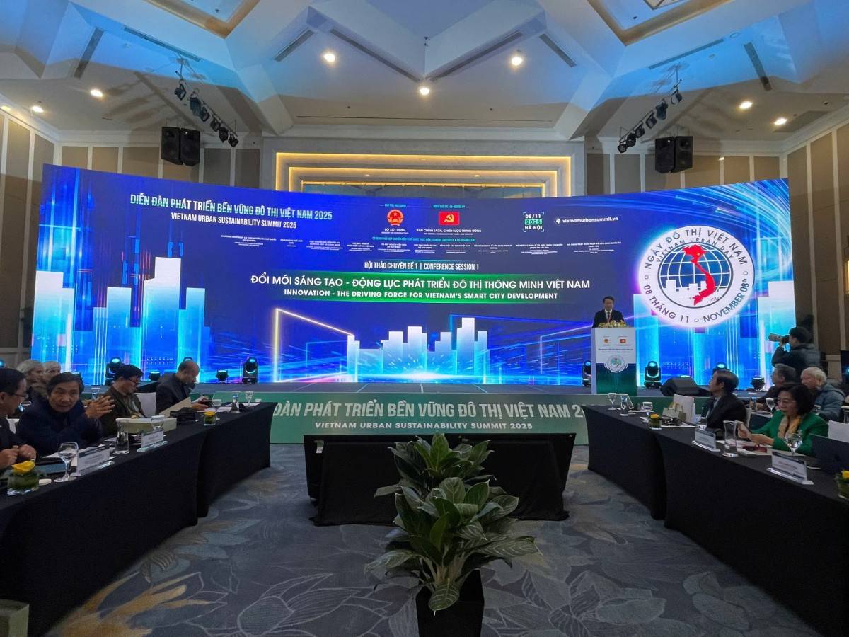Diễn đàn đô thị Việt Nam 2025: Phát triển thông minh, bền vững và bao trùm