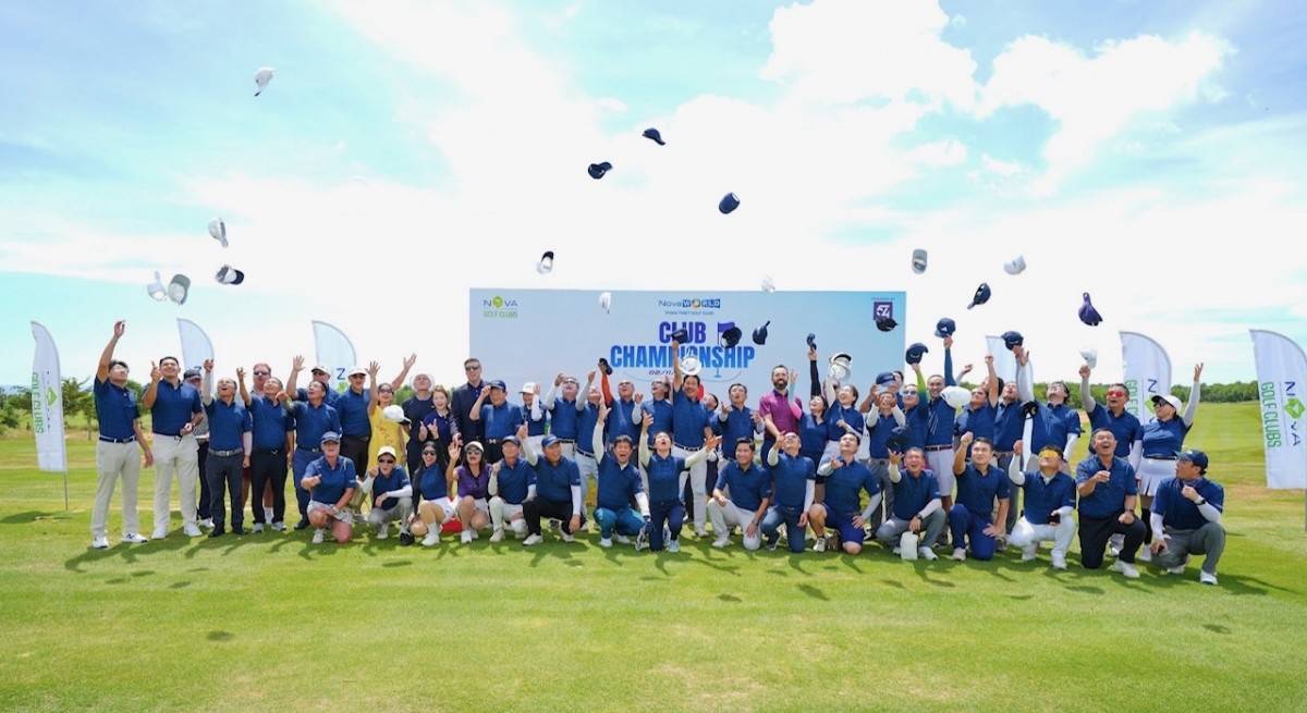 NovaWorld Club Championship 2025 lan tỏa tinh thần golf toàn cầu tại Việt Nam