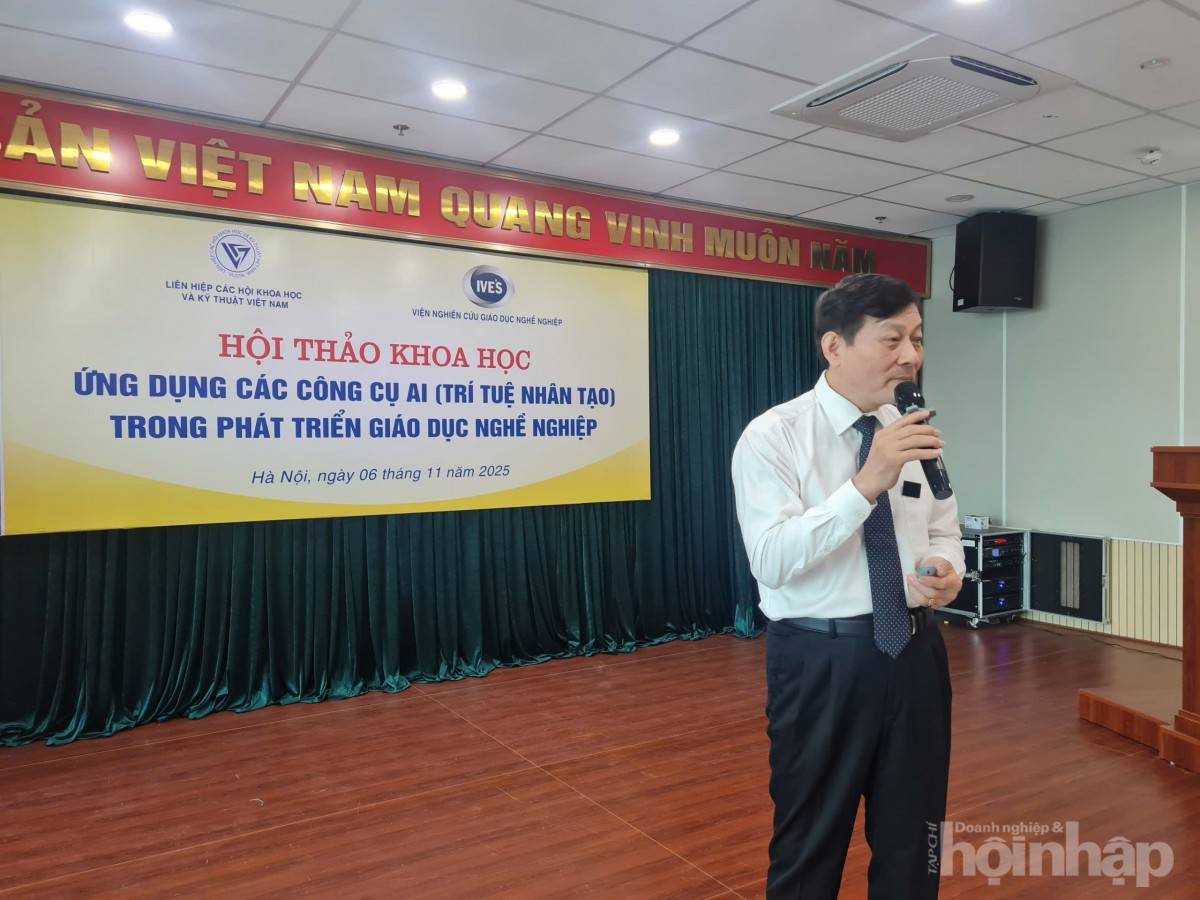 Chuyên gia Nguyễn Thành Hưng: AI là chìa khóa nâng tầm giáo dục nghề nghiệp