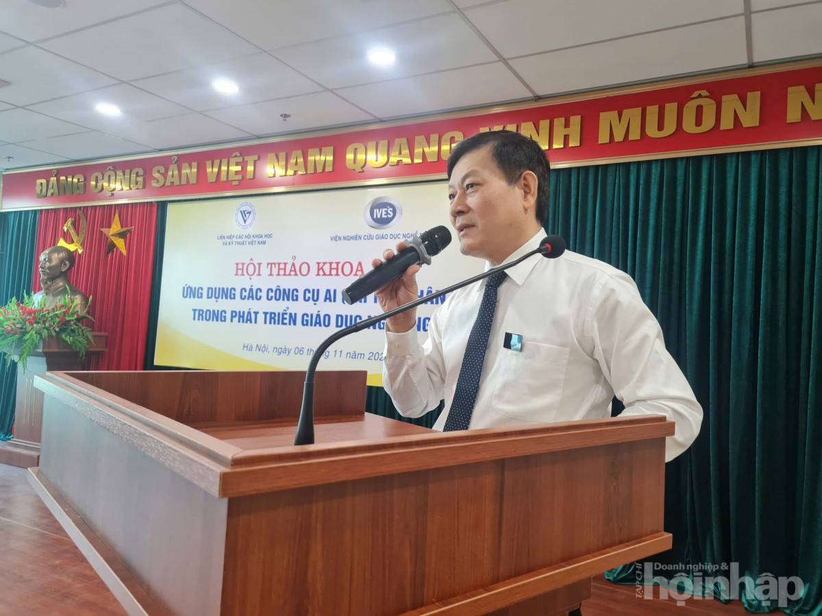 Chuyên gia Nguyễn Thành Hưng: AI là chìa khóa nâng tầm giáo dục nghề nghiệp