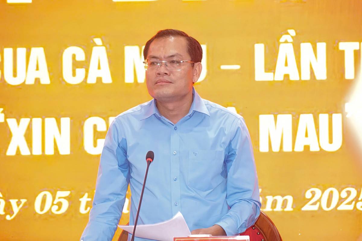  Phó Chủ tịch UBND tỉnh Cà Mau Ngô Vũ Thăng