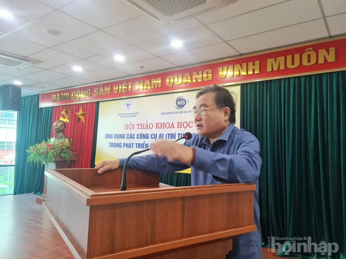 PGS. TS Phạm Quang Thao: AI là công cụ giải pháp cấp thiết cho nguồn nhân lực
