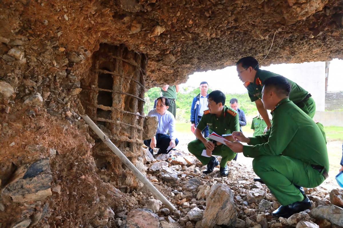 Khởi tố vụ án vi phạm quy định xây dựng tại công trình Cầu Sông Lô