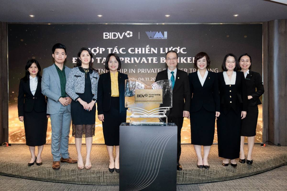 BIDV và WMI hợp tác phát triển đội ngũ Private Banker tiêu chuẩn quốc tế
