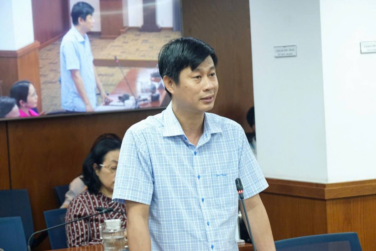 ông Trần Nhân Nghĩa - Phó Chi cục trưởng Chi cục Thủy lợi, Sở Nông nghiệp và Môi trường 