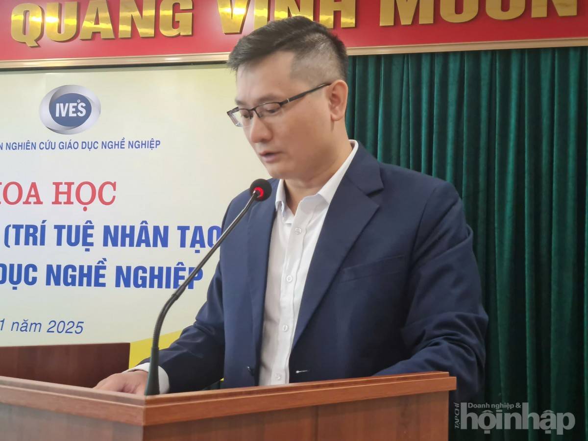 ThS. Lê Việt Cường: AI giúp trường nghề chuyển mình trong kỷ nguyên số