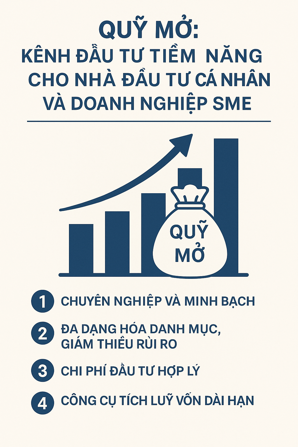 Vì sao quỹ mở thu hút nhà đầu tư?