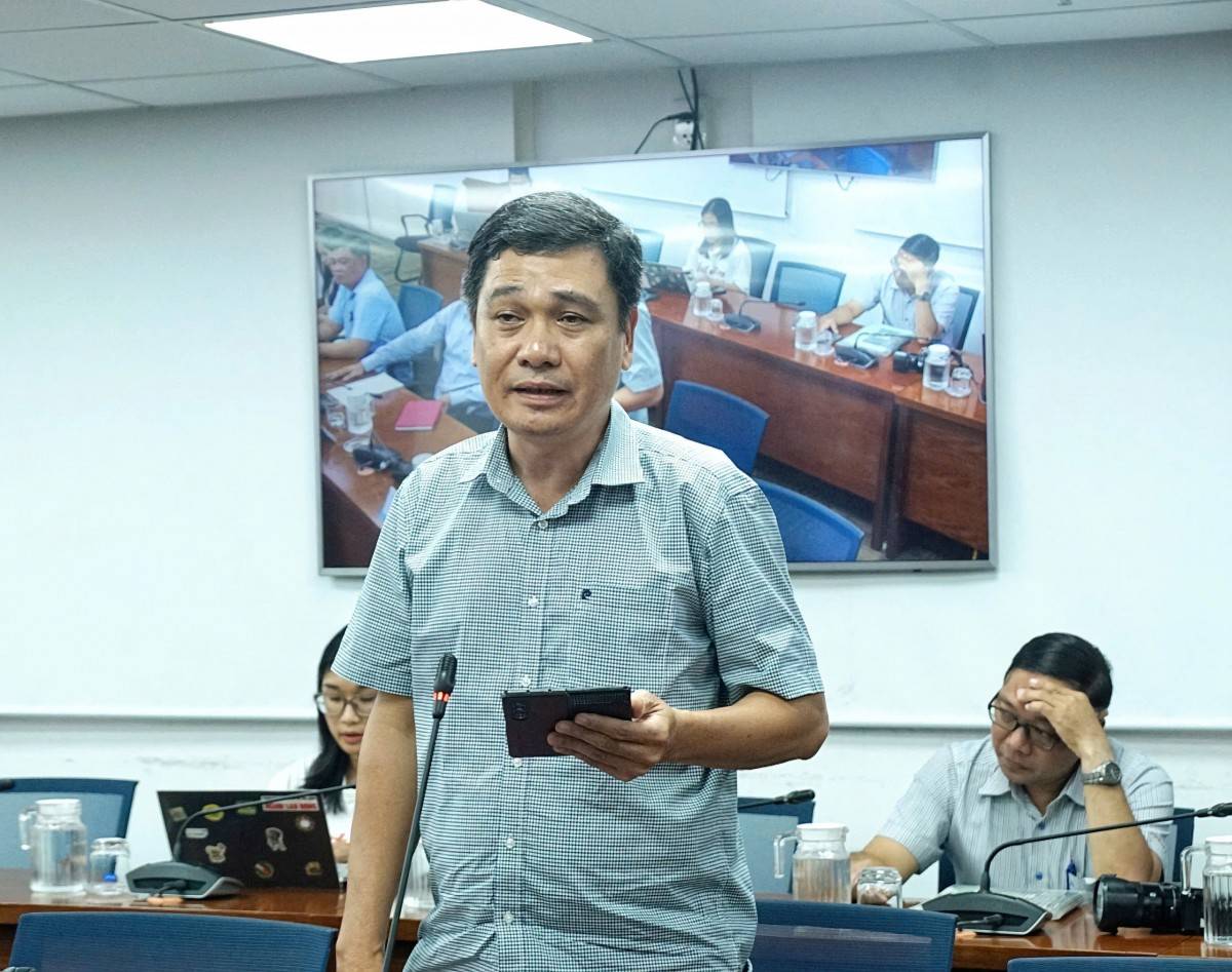 ông Nguyễn Kiên Giang - Phó trưởng phòng Quản lý bảo trì và khai thác công trình giao thông, Sở Xây dựng TP. Hồ Chí Minh