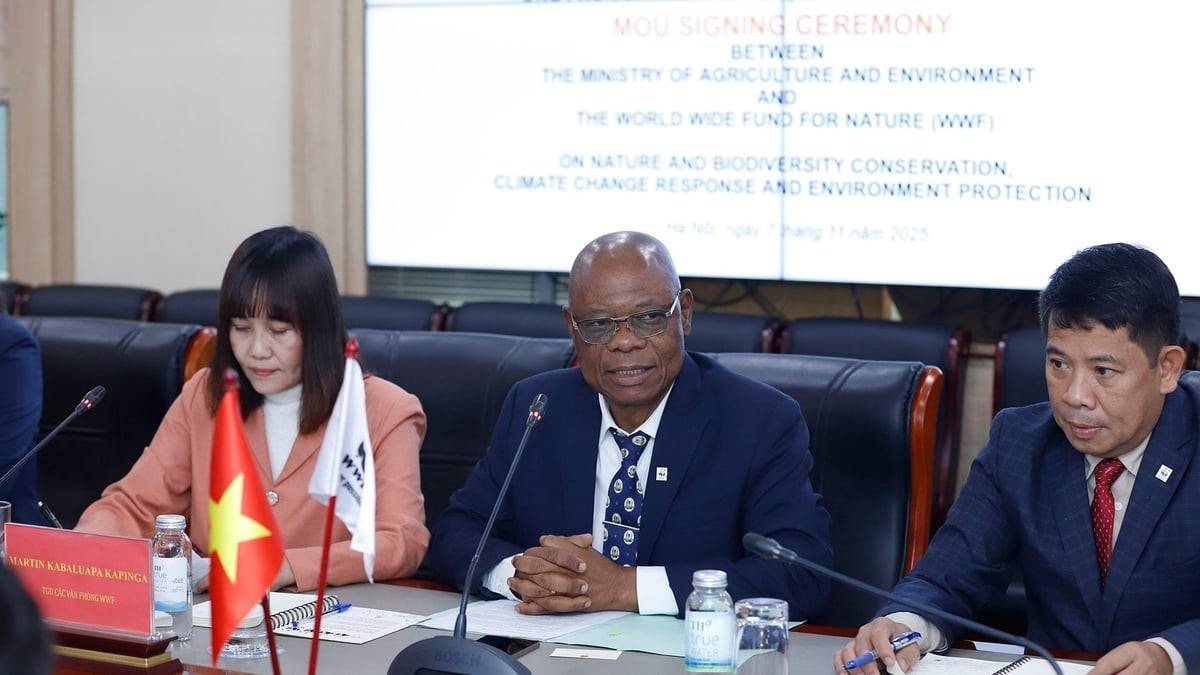 Bộ Nông nghiệp và Môi trường ký Biên bản ghi nhớ hợp tác với  WWF : Cho mục tiêu Net-Zero 2050