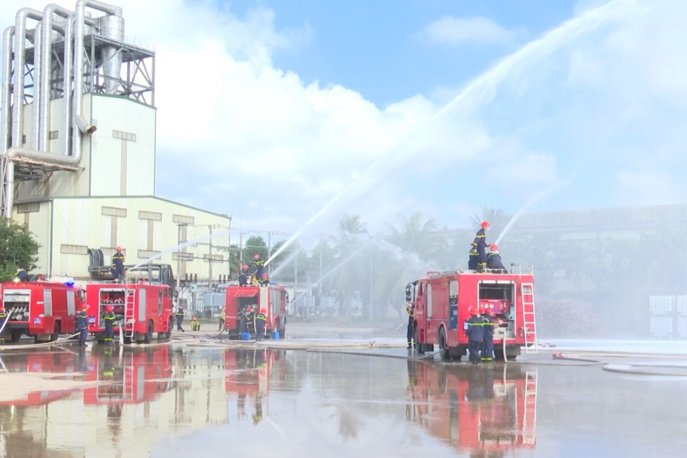 Quảng Trị tăng cường an toàn PCCC tại các khu công nghiệp