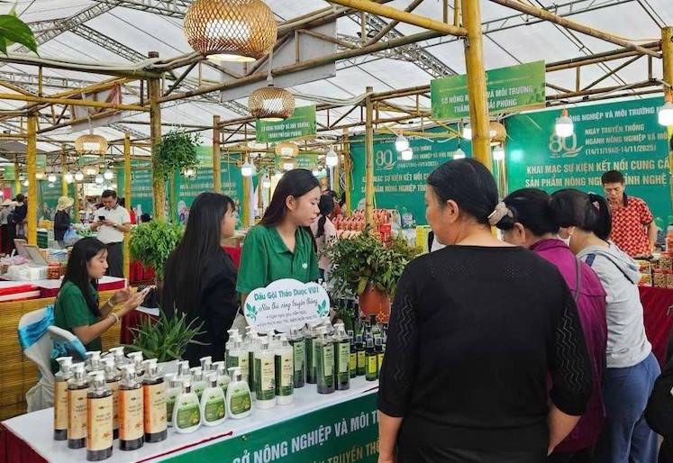 135 doanh nghiệp tham gia Hội chợ Kết nối cung cầu, quảng bá sản phẩm nông nghiệp tỉnh Nghệ An năm 2025