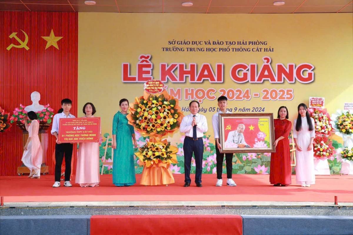 THPT Cát Hải – 60 Năm vang danh mái trường đầu sóng (1965 – 2025)