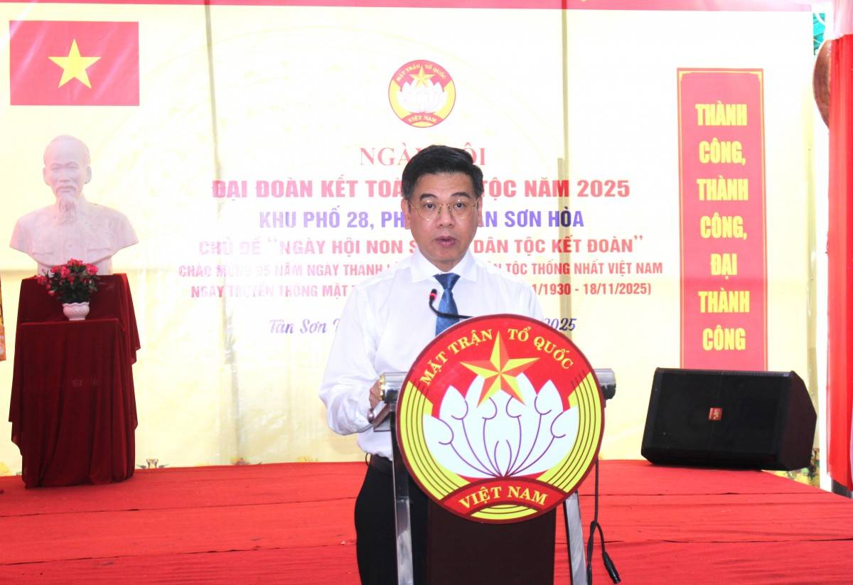 Khu phố 28, phường Tân Sơn Hòa: Lan tỏa sức mạnh đại đoàn kết toàn dân