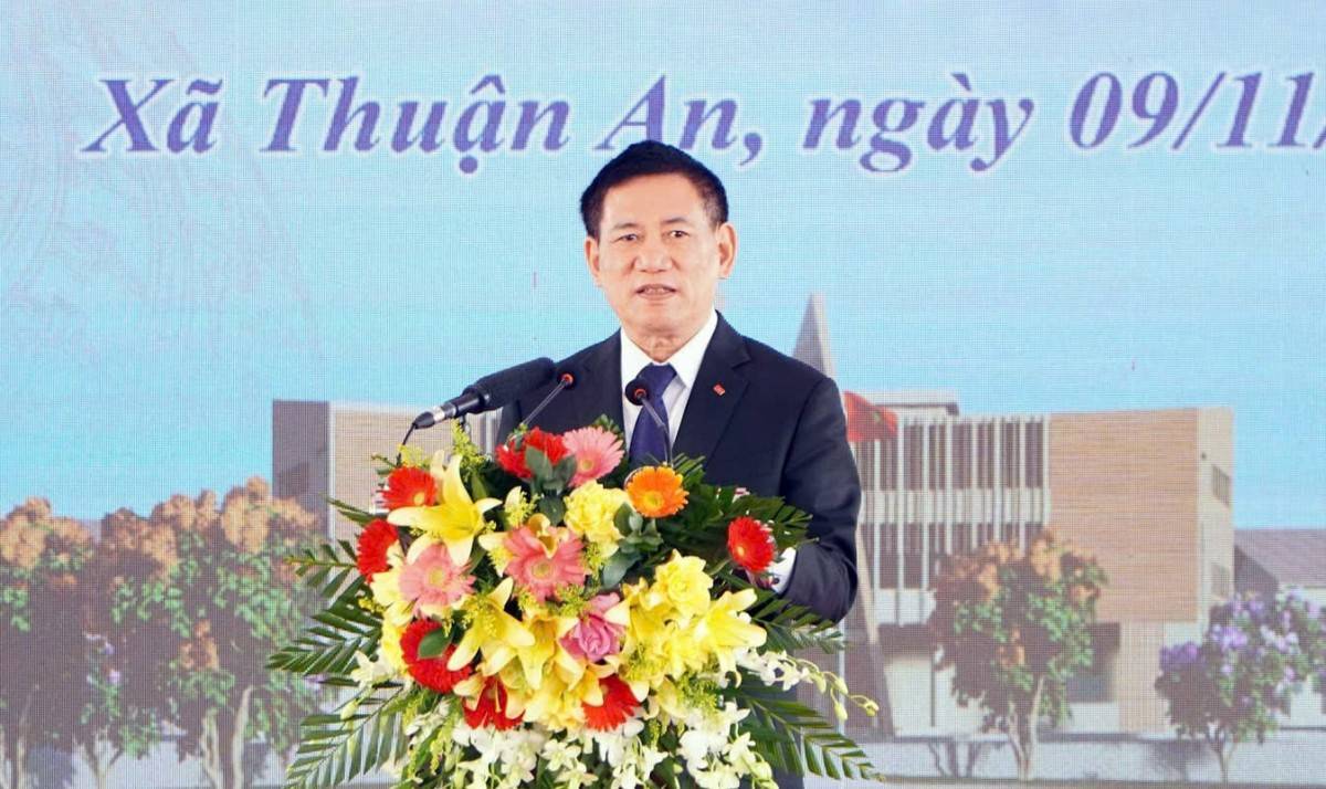 Phó Thủ tướng Hồ Đức Phớc dự Lễ khởi công trường học tại xã biên giới Thuận An, Lâm Đồng