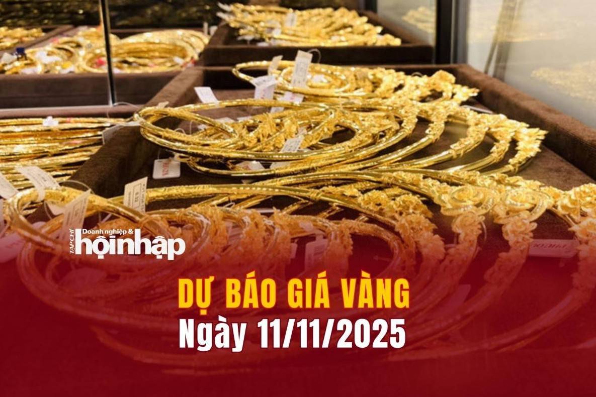 Dự báo giá vàng 11/11: Giá vàng nhẫn, vàng miếng đồng loạt bật tăng mạnh