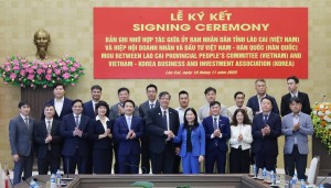 Hợp tác Lào Cai - VKBIA: Cơ hội mới cho đầu tư, thương mại và du lịch bền vững