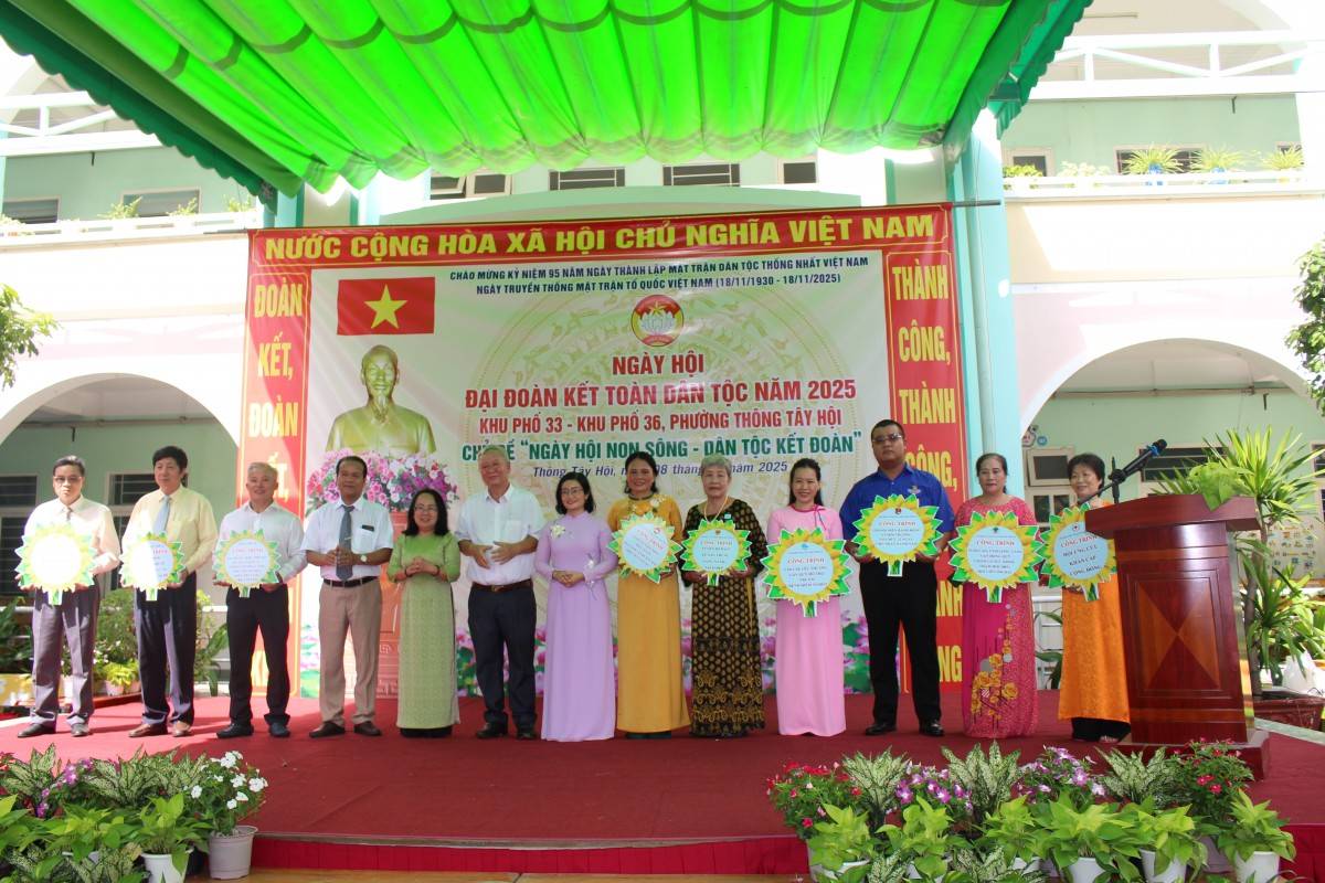 Phường Thông Tây Hội – Điểm sáng trong phong trào thi đua yêu nước